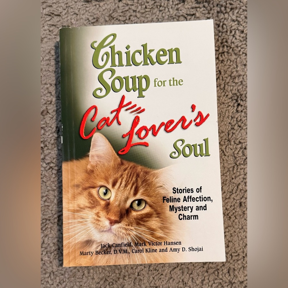 Chicken Soup for the Cat Lover's Soul Book